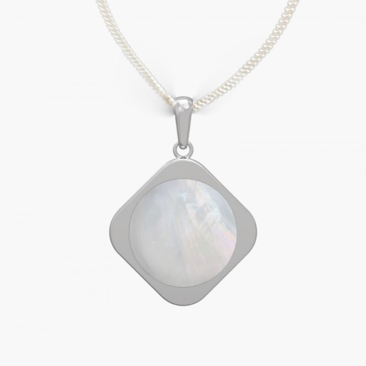 White Pearl Pendant-Motherland  ( pendant 1.730.990vnd, Silver chain :499.000vnd )